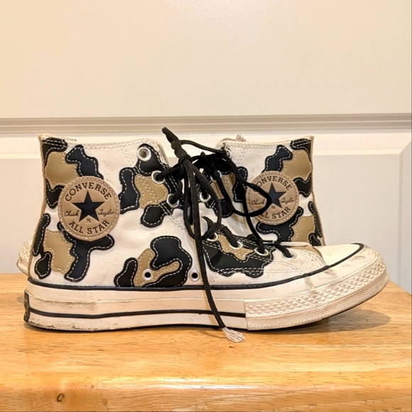 Converse Chuck 70 Unisex Men's 8 High 'Hacked Archive' Sneakers in Nomad Khaki - Picture 8 of 12